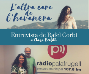 entrevista Ràdio Palafrugell a Clara Bonfill